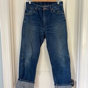 Vintage Wrangler Relaxed Fit Blue Jeans 30x32